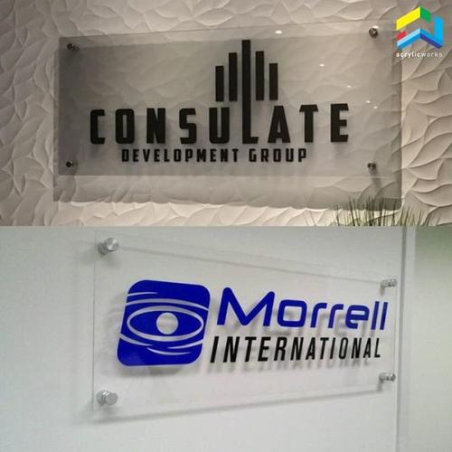 Jual Best Seller Custom Logo Signage Papan Nama Kantor Papan Usaha