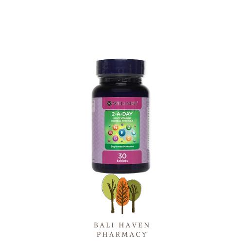 Jual WELLNESS 2 A Day Multivitamin Mineral Suplemen Supplements 30