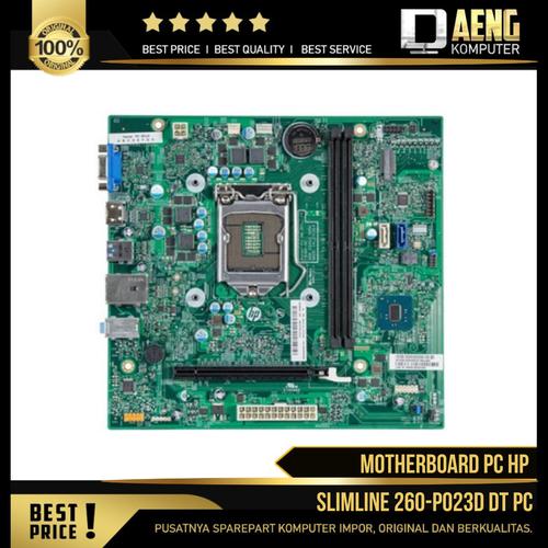 Hp Slimline 260 Hamar Motherboard Jual Motherboard Mobo PC Merk HP