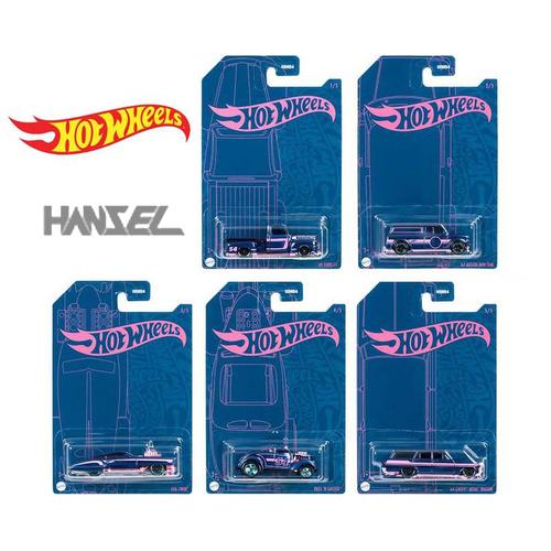 Hot Wheels Pearl & Chrome 2022 Pass 'N Gasser Diecast Car – 4/5 Series, Collectible Toy Car - View #9