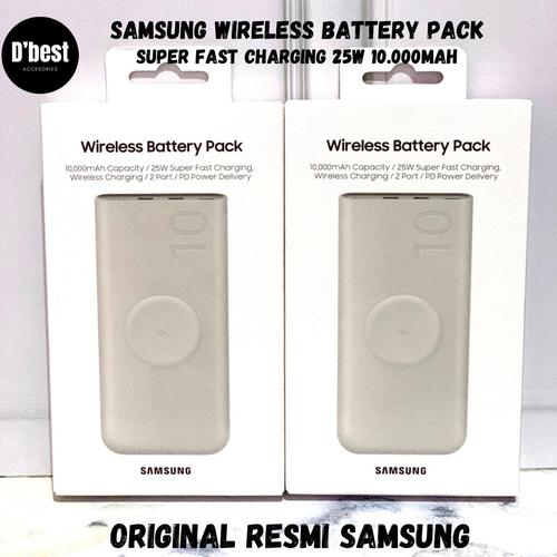 Battery Pack Samsung Power Bank 10000mah Wireless Charging Jual