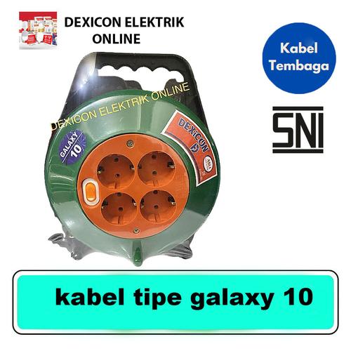 Jual Kabel roll murah/box kabel tipe galaxy 10/stop kontak on-off 4 ...