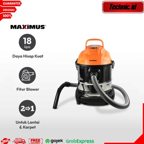 Promo Penghisap Debu Maximus 15 Ltr Vacuum Cleaner Wet Dan Dry M15L