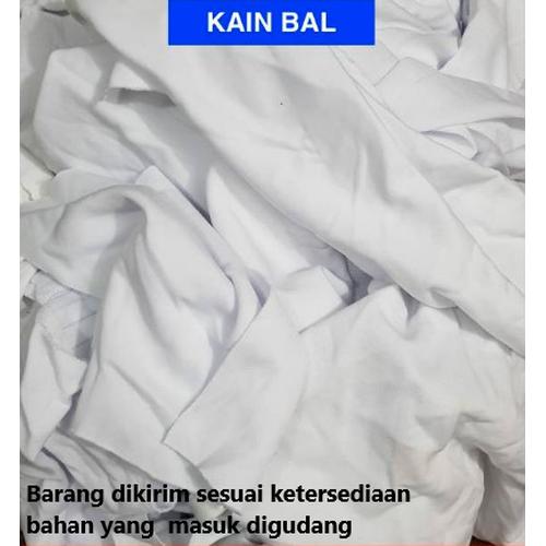 Jual Majun Kain Bal Perca Lap Tukang Potongan Katun Putih Cotton Rag X ...