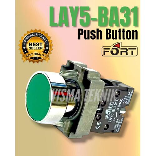 Jual Push Button Hijau / Green NO FORT LAY5-BA31 - Jakarta Timur ...