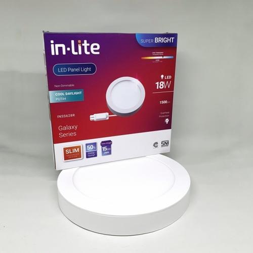 Jual In-Lite Lampu LED Downlight Outbow 18W Light Panel INLITE Dekorasi ...