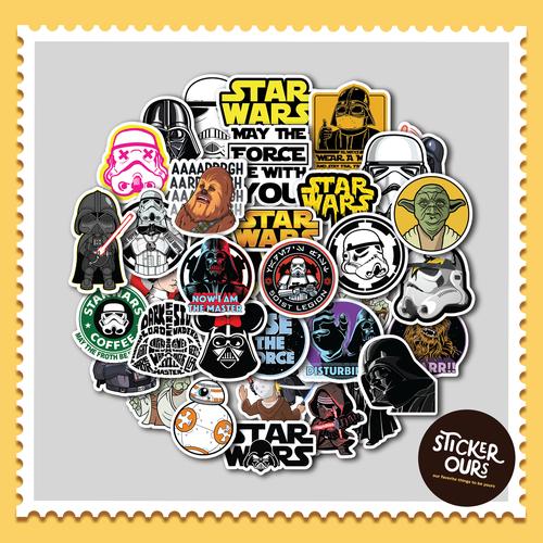 Jual Sticker Pack Star Wars Stiker Tumbler Laptop Stiker Koper Helm