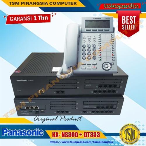 Jual Pabx Panasonic KX-NS300 / KX-NS 300 + Telepon Key Operator KX-DT