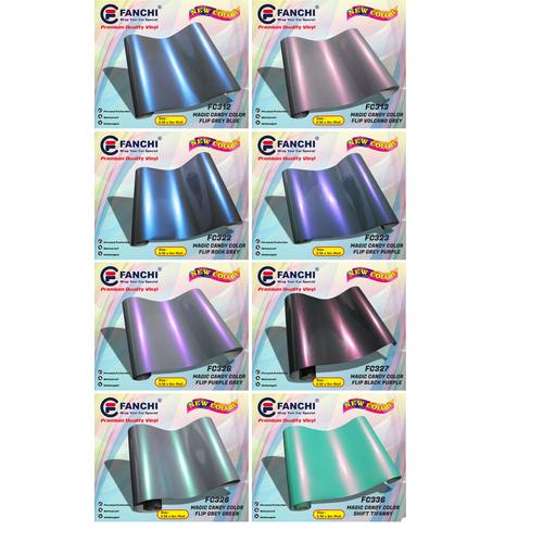 Jual FANCHI Sticker Magic Candy Color Series Ukuran 50CM x 8.5M / ROLL ...