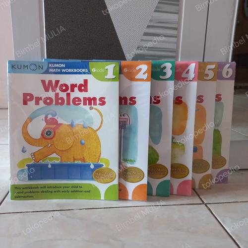 Jual SEPAKET Word problem SD KUMON Matematika kelas 1 2 3 4 5 6 soal ...