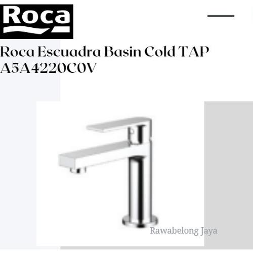 Jual Roca Escuadra Basin Cold TAP A5A4220C0V Keran Wastafel