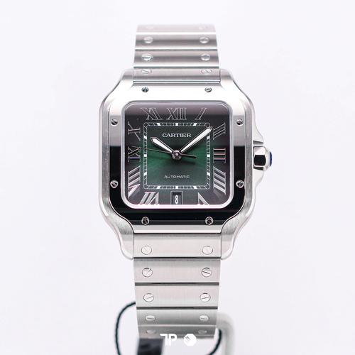 Jam Tangan Original CARTIER Santos Green Large Size (NEW 2024) di  Tokopedia