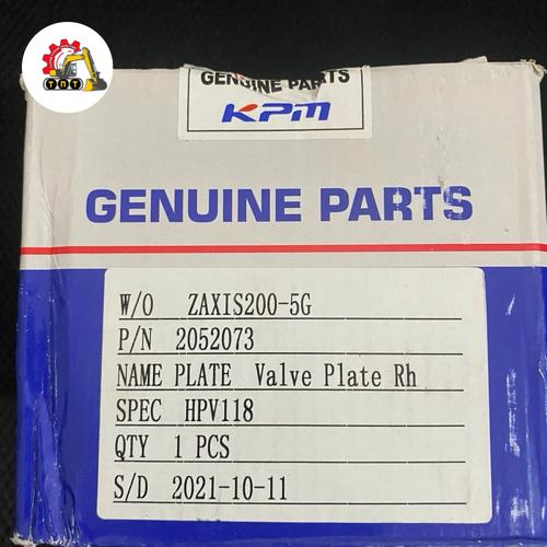 Jual Valve Plate Lh 2052073 Zaxis 210-5G - Jakarta Pusat ...
