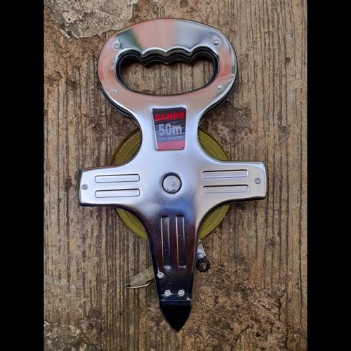 Jual METERAN ROLL TANCAP TANAH 50M SANDS MEASURING TAPE STEEL 50 METER