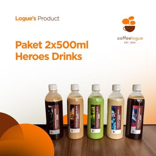 Jual Paket Minuman Botolan Literan 2x500ml - Kopi Susu Botolan ...