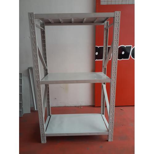 Promo KS1220 PUTIH-PUTIH RACK GUDANG BESI - Putih, 3LAYER - Kota ...