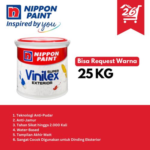 Jual Cat Tembok Exterior Nippon Paint Vinilex Exterior Tinting Color 25 ...