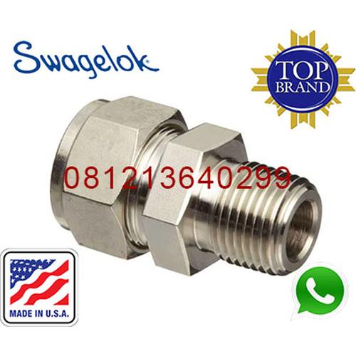 Boîte De 25 Raccords Swagelok SS-810-1-2 Inox Mâle 1/2 Pouce Tube X 1/8 NPT - Neuf Sans Emballage