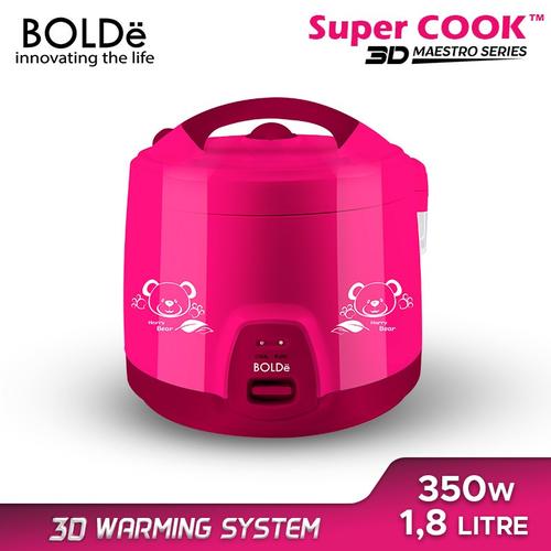 Super Rice Cooker Jual Rice Cooker 1.8 Liter BOLDe Super Cook Maestro Series 3D / Penanak ...