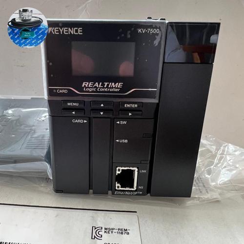 1 PCS Keyence Controller KV-7500 PLC Keyence รุ่น KV-7500, CPU Module - แอคมี่ ดีไวซ์ มือสองราคาถูก