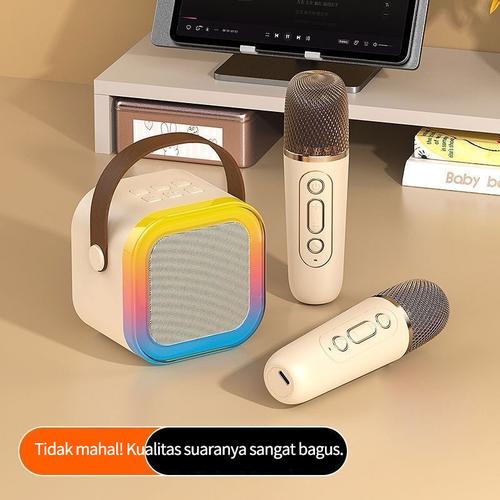 Jual [COD] Bluetooth Mini Speaker Karaoke Speaker Portable with MIC ...