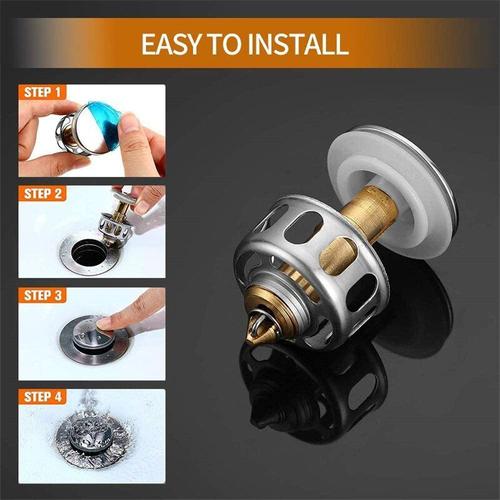 Jual Filter Bounce Pembuangan Wastafel / Wash Basin Bounce Drain Filter ...