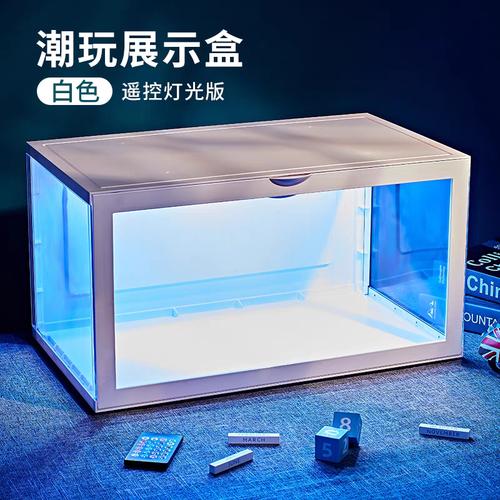 Jual POP MART CONTAINER / STORAGE DISPLAY RACK (LED) - Putih - Jakarta ...