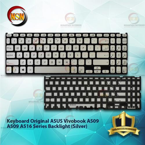 Jual Keyboard VivoBook 15 A509 A509MA A509FA X509B X509D Silver ...