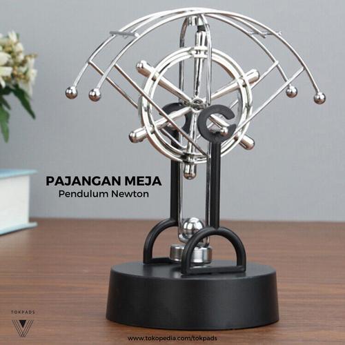 Promo Pajangan Hiasan Meja Kerja Kantor Pendulum Desk Dekor Design Unik