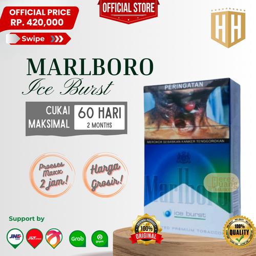 Jual MARLBORO BIRU ICE BURST Rokok Marlboro Menthol 20 per Bungkus,Slop