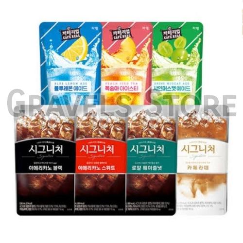 Promo [KOREAN DRINKS] 쟈뎅 Jardin Cafe Real Signature 230ml Fruit Tea