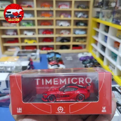 Jual timemicro time micro model toyota supra lbwk red merah 1/64 #30 ...