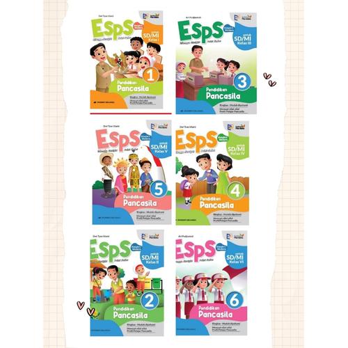 Jual ESPS PANCASILA KELAS 1 2 3 4 5 6 SD KURIKULUM MERDEKA ERLANGGA ...