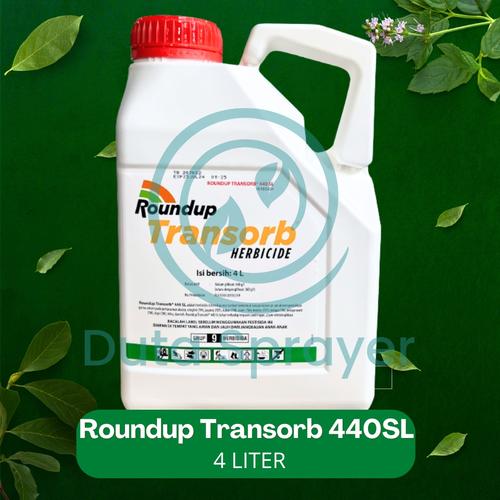 Promo Roundup Transorb 440 SL 4L round up Herbisida Pembasmi Rumput 4