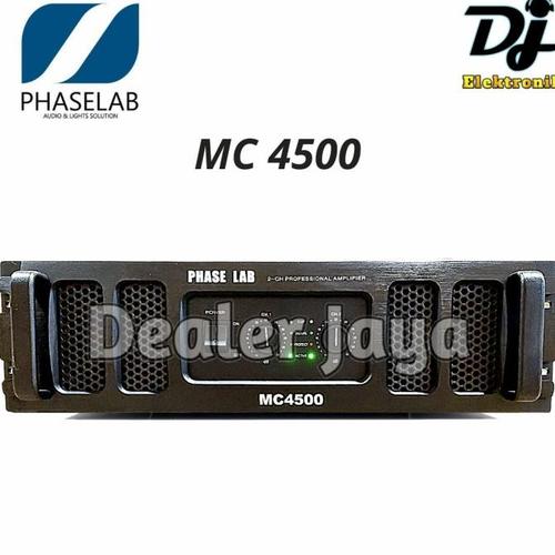 Jual Stok Terbaru Power Amplifier Phaselab / Phase Lab MC4500 / MC 4500