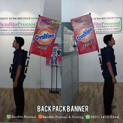 Jual Back Pack Banner, Backpack Flag Banner, Flying Banner - TIPE ...