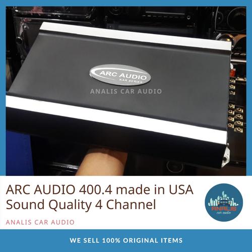 Jual Power Amplifier Mobil ARC AUDIO 400.4 Original made in USA 