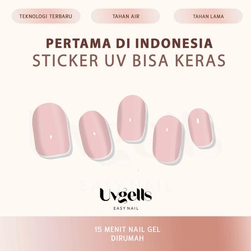 Jual Uvgells Sticker - Teknologi Nail Sticker Gel Art - GID glitter ...