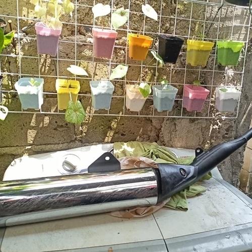 Jual Knalpot Sonic honda sonik 150 original ori copotan standar