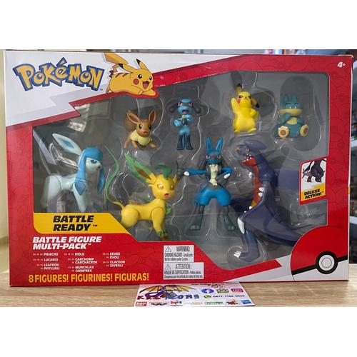 JAZWARES WICKED COOL TOYS WCT POKEMON MULTI PACK FIGURE PIKACHU ETC di  Krc Zone Tokopedia