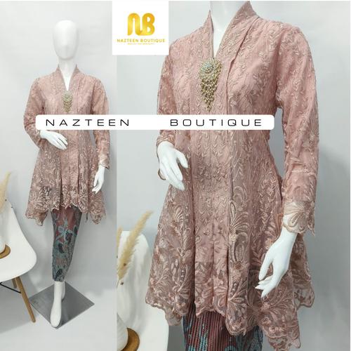 Promo Setelan Rok Kebaya Wanita Modern Tunik Brukat Tile Model Kartini ...