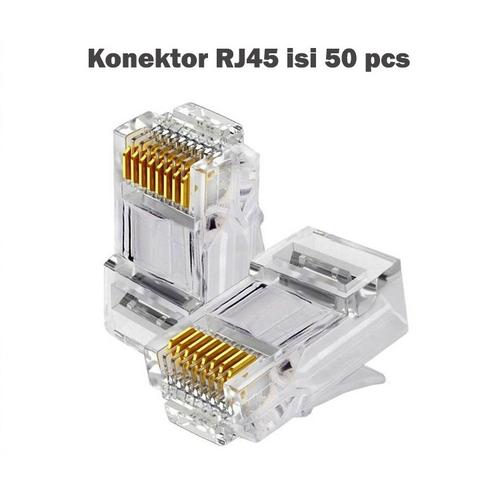 Jual Paket Konektor RJ45 isi 50 Pcs Connector - Kota Depok - RyuSheehan ...