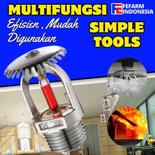 Jual Head Sprinkler Pendent 68°C 1/2 Inch Fire Hydrant Sprinkler ...