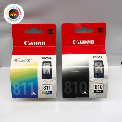 Mx366 Ink Jual Canon Tinta Pixma 810/811 Paket 4 Warna Original untuk Printer ...