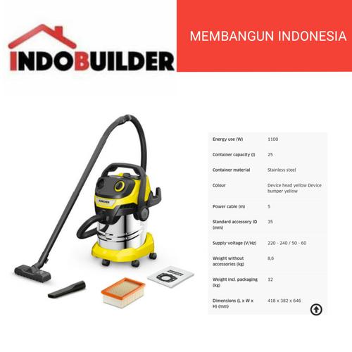 Jual KARCHER WD 5S V-25/5/22 EU WET DRY VACUUM CLEANER - Kab. Tangerang