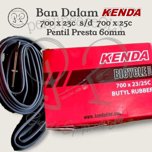 ban dalam kenda 700 x 23-25c fv ban dalam sepeda 700x25c ban dalam 700c di  Penjipeaceols_new Tokopedia