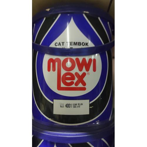 Jual Cat Tembok Mowilex KM 4001 Kuning Cream Clear Yellow Warna Ukuran ...