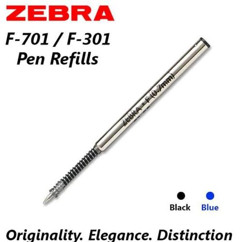 Zebra F-301 Lot De 12 Stylos à Bille Rétractables Acier Inoxydable Pointe 0,7mm Encre Bleue Corps Bordeaux
