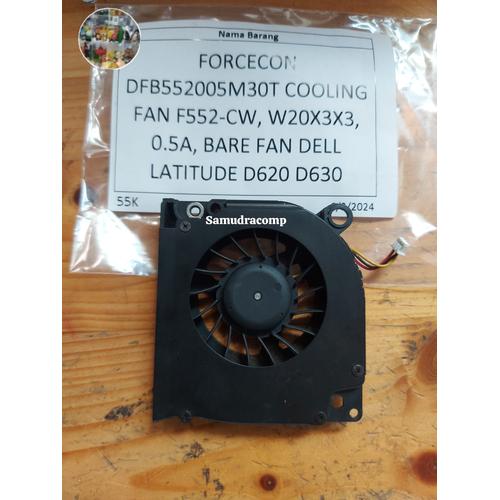 Jual FORCECON DFB552005M30T COOLING FAN F552-CW, W20X3X3, 0.5A, BARE ...