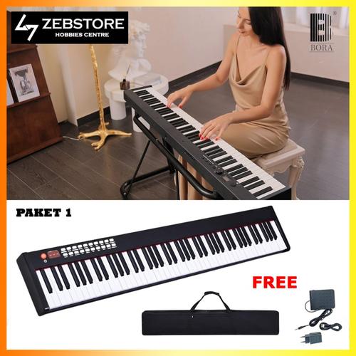 Jual Keyboard Piano Elektrik Electric Bora BX2 88 key Digital Portable Paket 1 paket 1